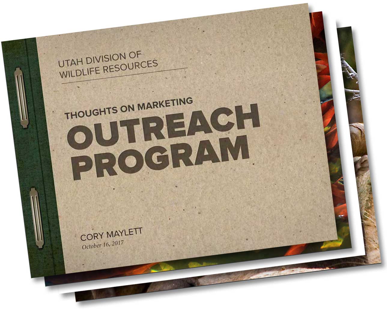 Utah Division of Wildlife Resources marketing proposal